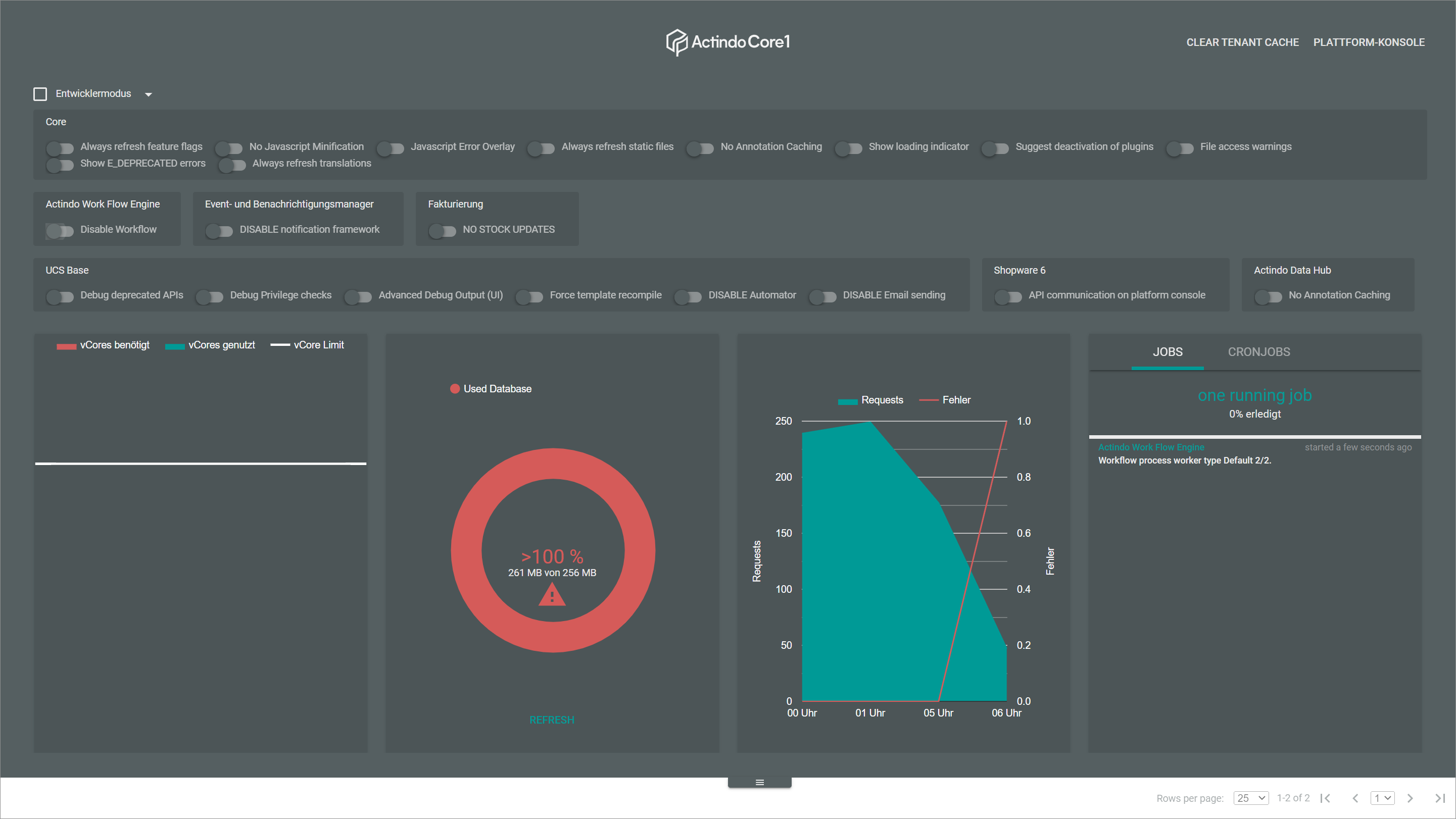 Enable workflow