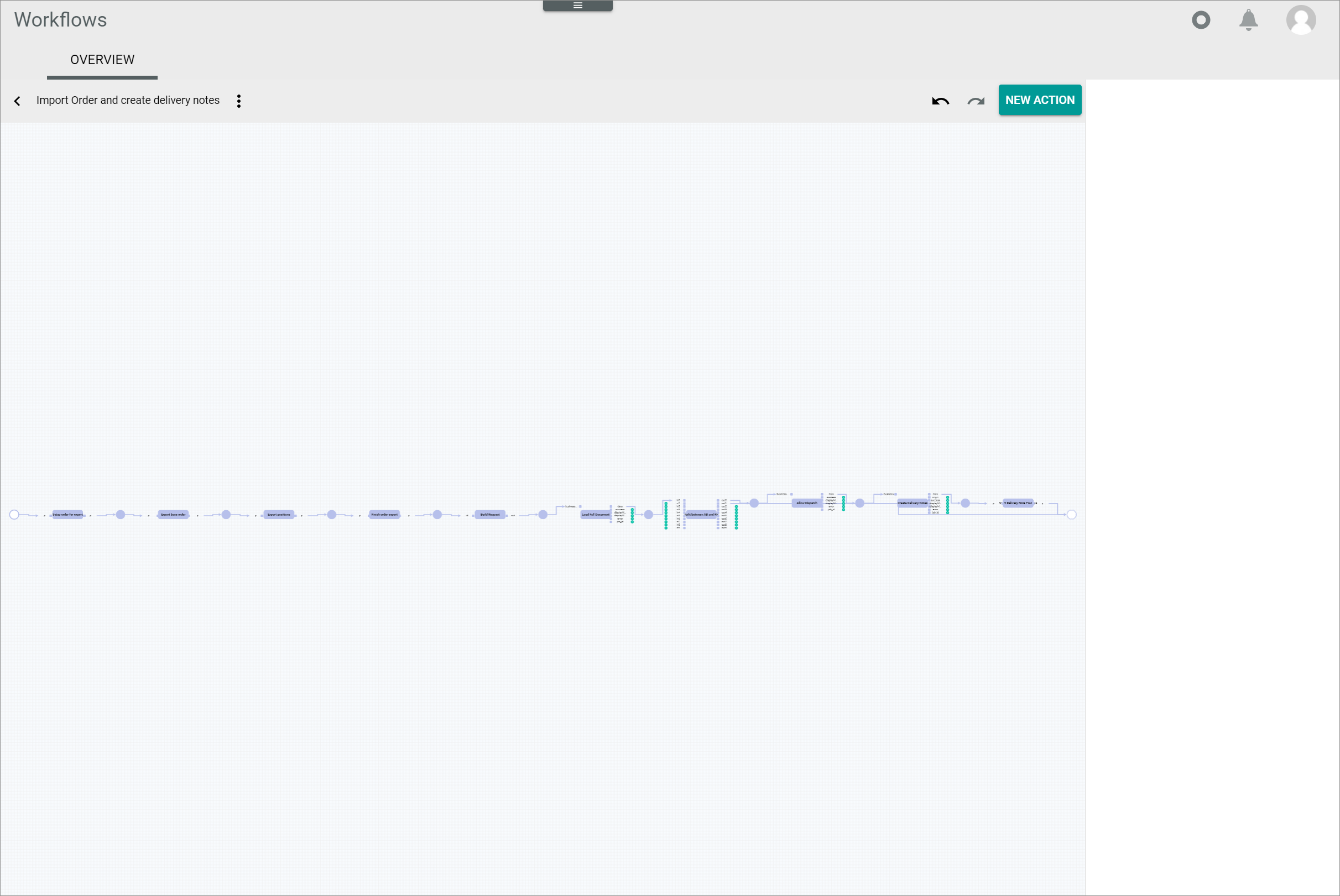 Workflow editor