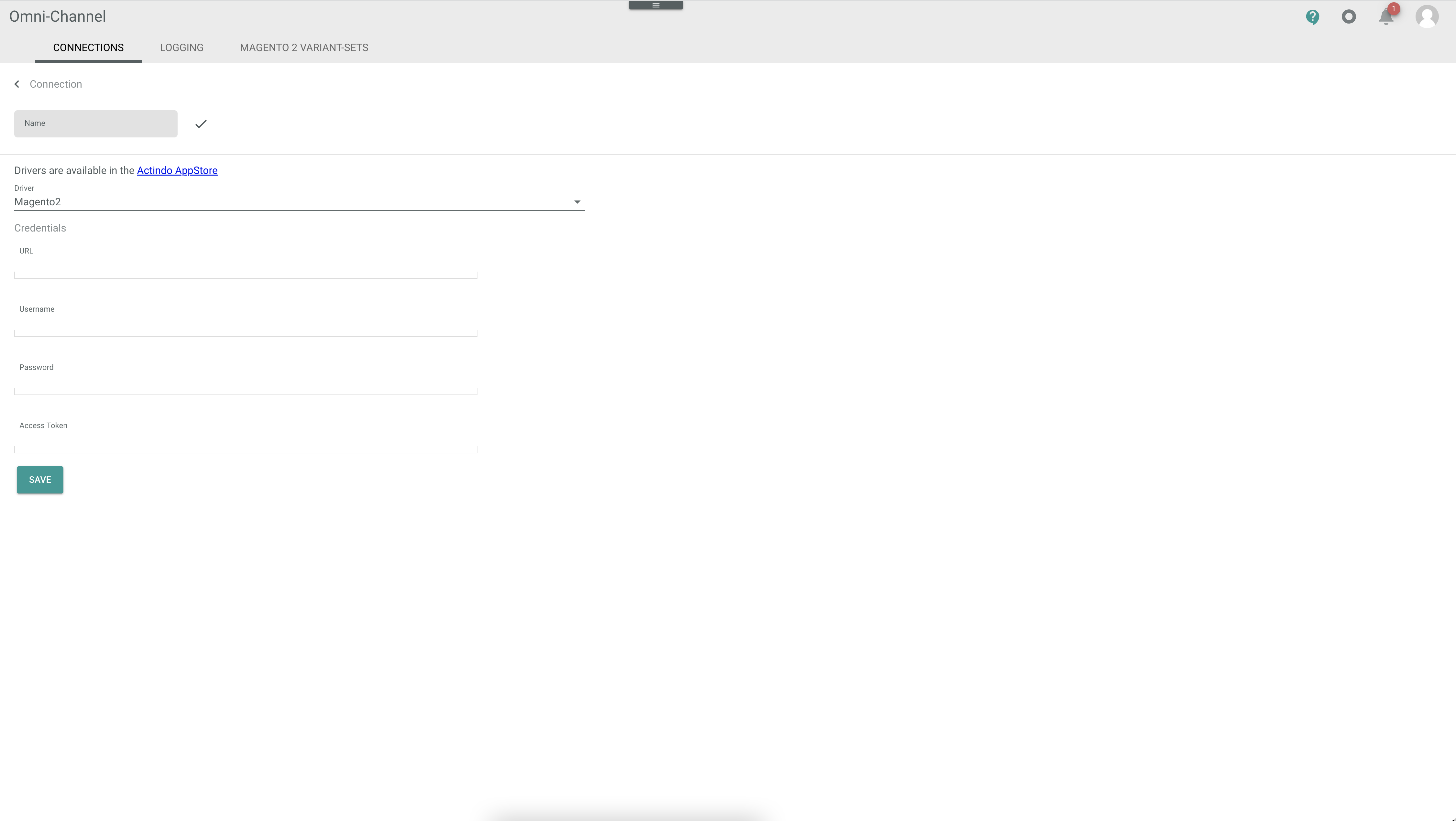 Create Magento 2 credentials