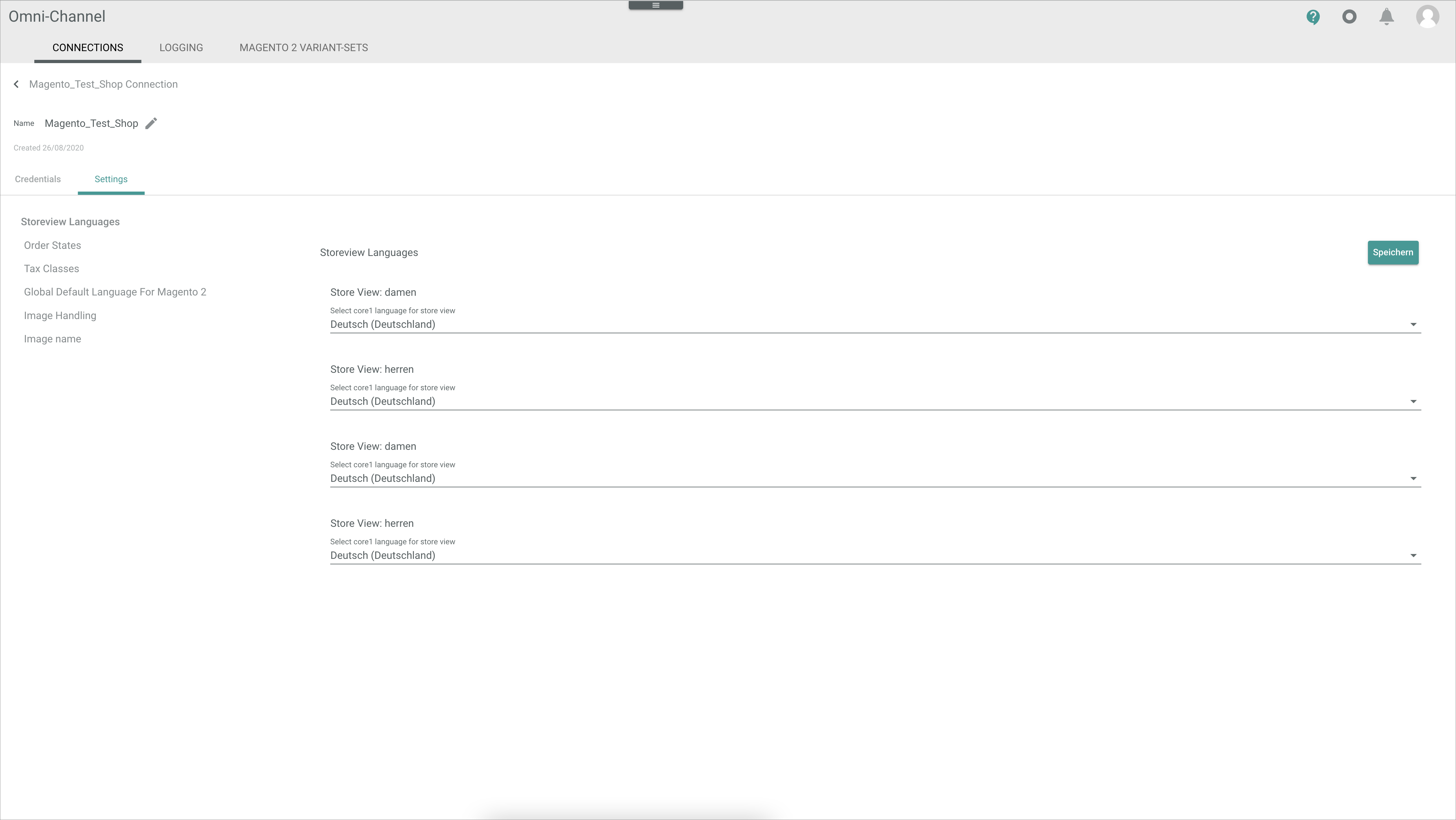 Edit Magento 2 settings