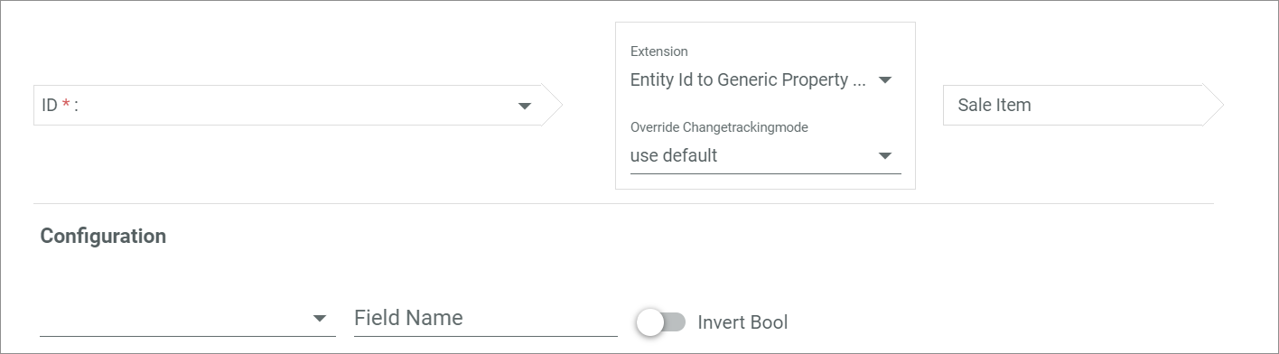 Entity ID to generic property extension