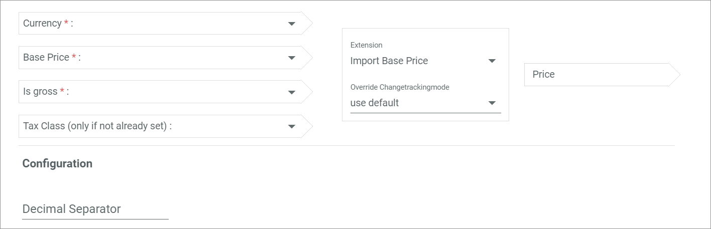 Import base price