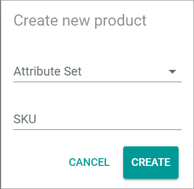 Create new product