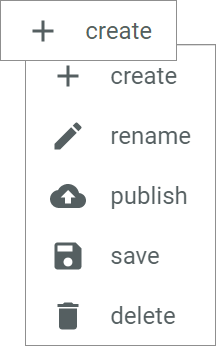 View context menu