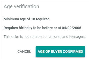 Age verification